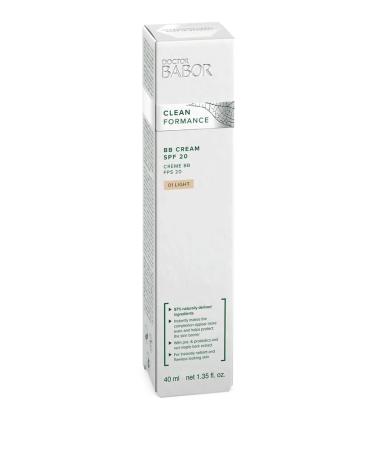 Doctor Babor CleanMALIONACE BB Cream SPF 20 - Vegan Tinted Cream for Even Complexion | Medium Coverage | 30 ml - Buy Online on GoSupps.com