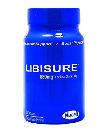 Libisure - High Performance Booster for Men & Women- Increase Stamina Strength Performance All Day- Energy Mood Endurance Boost - Maca Tribulus Ginseng Horny Goat Weed Epimedium 30 Caps Man. USA