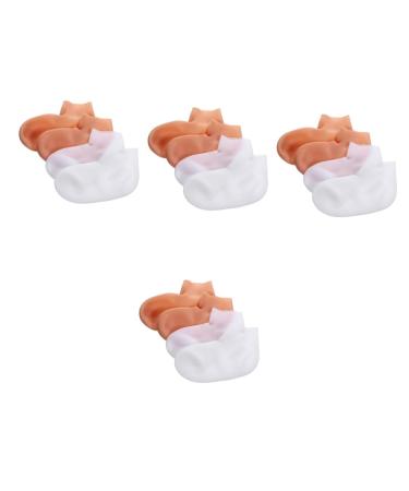 Beavorty 8 Pairs Exfoliating Moisturizing Socks moisturizing Foot Socks Heel Protector Socks feet Care Socks Girl Socks spa Socks Women moisturizing Women's sebs Socks Dedicated