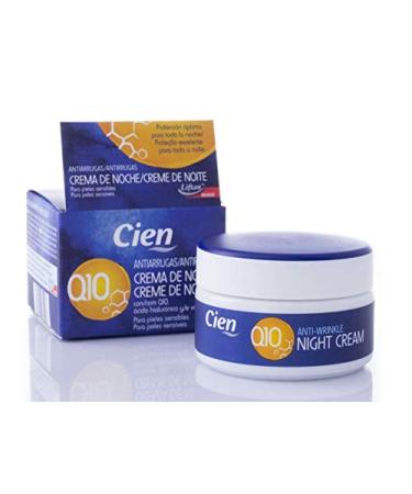 Buy Cien Anti-Wrinkle Day & Night Cream Set - 2 x 50ml with Q10 Hyaluronic Acid & Vitamin E - International Shipping Available - Buy Online on GoSupps.com