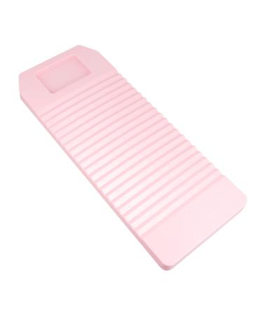 FOMIYES 1pc Laundry Board Washing Board Laundry Supplies Washboard Pink 46x18.5cm