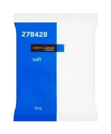 Chef's Larder Salt 3000g x 1 Salt 1