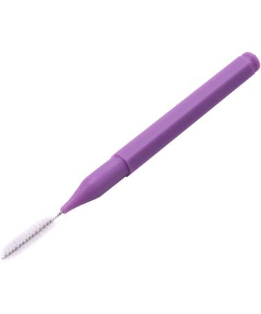 32pcs Dental Floss Set - Interdental Brushes & Toothpicks for Healthy Oral Care - Soft & Effective Teeth Cleaning - Purple - Buy Online on GoSupps.com