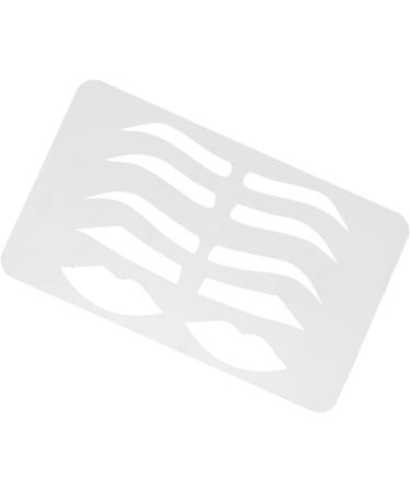  YUYTE Eyebrow Lip Stencil Eyebrow Lip Stencil Beginner Reusable Makeup Eyebrow Lip Template Microblading Supplies for Men Women Fits Eyebrow and Lip Shape for Easy Positione - Buy Online on GoSupps.com