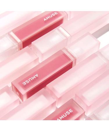 AMUSE DEW VELVET Lipstick Tint (09 TARO) - Genuine Korean Cosmetic for Glossy Vegan Look - Buy Online on GoSupps.com