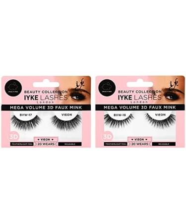 Vieon Mega Volume 3D Faux Mink Lashes BVW25 Vieon Mega Volume BVW25 3D Faux Mink Lash - Buy Online on GoSupps.com