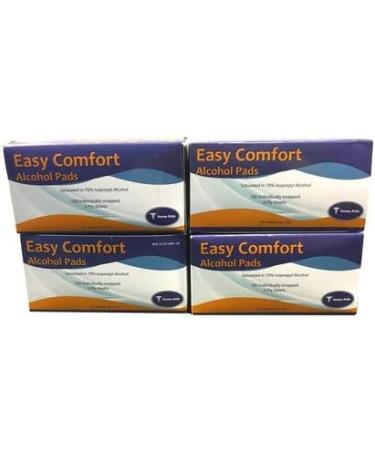 Easy Comfort Alcohol Cleaning Pads - 400 Count - Buy Online on GoSupps.com