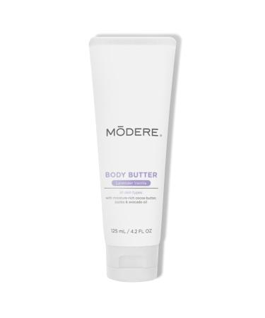 Modere - Body Butter Lavender Vanilla - Ultra-Rich Moisturizer with Cocoa Butter Jojoba & Avocado Oils for Hydration & Soft Skin - 125 mL