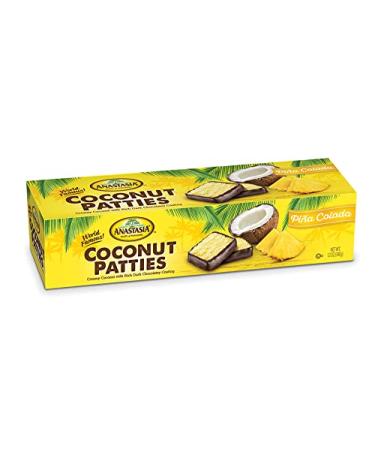 Florida's Finest Pina Colada Creamy Coconut Patties Dipped in Chocolate 12oz