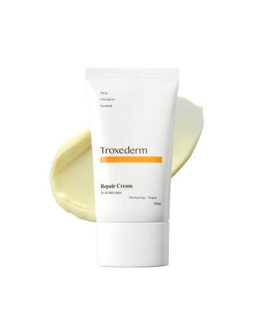 Repair Cream Daily Face Moisturizer to Hydrate Reduce Wrinkles and Firm Skin with Niacinamide & Adenosine - Suitable for All Skin Types 1.69 Fl oz