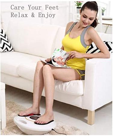 Foot Circulation Stimulator - Electric Nerve Stimulation for Feet & Legs - Medic Pulse Massager for Neuropathy Diabetic Cramps - TENS Therapy Device - Buy Online on GoSupps.com