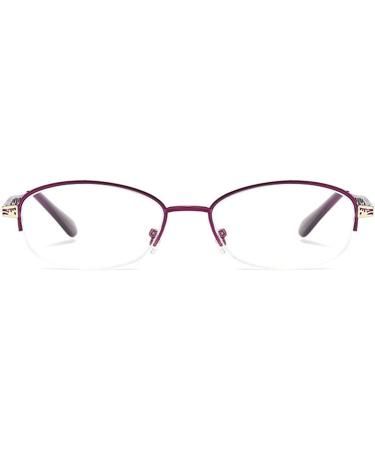 Zukky Anti-Blue Light Glasses for Women Oval Metal Neck Frame Purple 2.5x - Exquisite Computer Reading Glasses AM23 - Buy Online on GoSupps.com