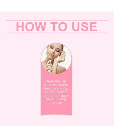 Orange Body Hair Fragrance Spray Hair and Body Fragrance Spray Orange Fragrance Enhancer 30 Ml Dual Purpose Perfume Brings You A Fresh Scent Anytime - Buy Online on GoSupps.com