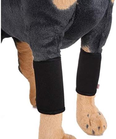 Pair of Dog Front Leg Brace - Canine Compression Wrap Protects Wounds Heal Support Due to Arthritis to Prevent Injuries(1 Pair SM) - Buy Online on GoSupps.com