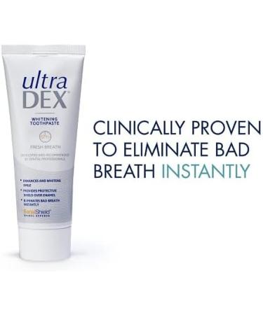 Ultradex Brightening Toothpaste 75 ml - Whiten & Freshen Your Smile | International Shipping Available - Buy Online on GoSupps.com