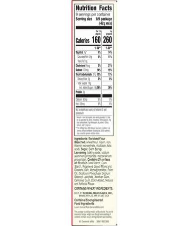 Betty Crocker Delights Super Moist Butter Pecan Cake Mix 13.25oz (375g) | Bowl to Oven in Minutes | Pack of 2 - Buy Online on GoSupps.com