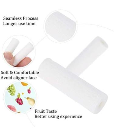 Aligner Chewies - Silicone Invisible Teeth Retainers for Orthodontic Bite | Original White Taste - Buy Online on GoSupps.com
