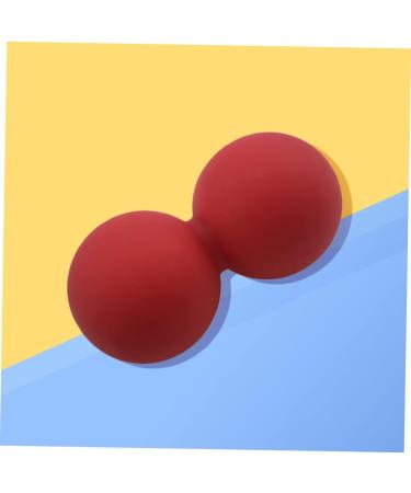 Solustrie 3-in-1 Peanut Massage Balls - Silicone Relaxation & Self-Massage for Full Body Wellness | Yoga & Fitness Essential - Buy Online on GoSupps.com