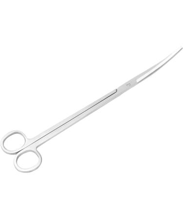 Qcwwy Aquarium Aquascaping Tools Kits Aquatic Plant Tongs Scissors Aquarium Plant Tools for Aquascaping Cleaning 1PC Bending shear 25cm - Buy Online on GoSupps.com