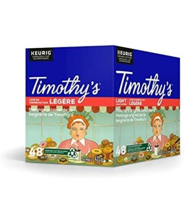 Timothy's Original Donut Blend K-Cup Coffee Pods 48 Count For Keurig Coffee Makers Original Donut Blend 48 count (Pack of 1) - Buy Online on GoSupps.com
