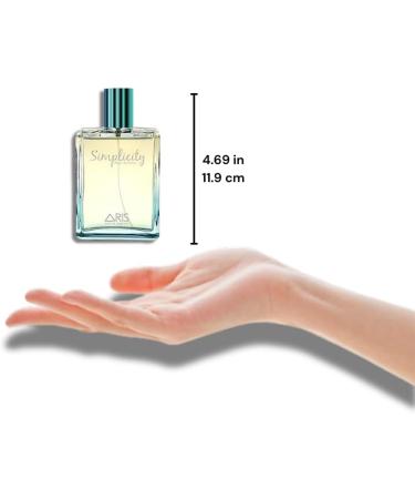 ARIS Simplicity Eau de Parfum Spray | EDP Women's Fragrance| Cologne for Women | Perfumes for Women | Jasmine and Patchouli Fragrance | Long-lasting Perfume for Women | Travel Size | 100ml - Buy Online on GoSupps.com