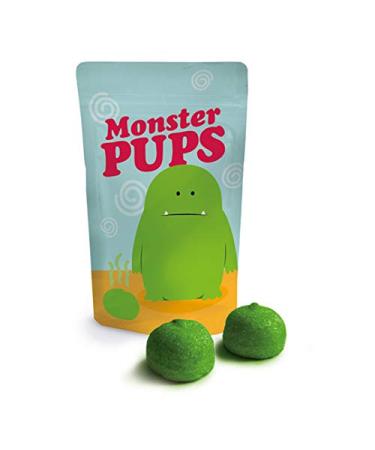 18 g each of various marshmallows / foam sugar bacon balls (Monster Pups)