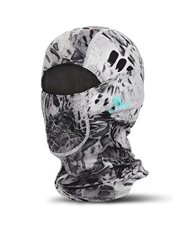 Extremus ChillKap Ski Balaclava Face Mask UV Protection Lightweight Hood Mask Prym1 Silver Mist