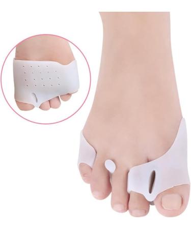 DEAVER Gel Bunion Corrector Protectors - Toe Valgus Correction Splitter for Forefoot Pad - 3 Pairs - Buy Online on GoSupps.com