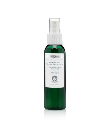 Bio Pure Mist Decongest - Balance - Soothe Organic Skin care with Essential Oils Vitamins and Antioxidants Moisturizing for all skin 120 ML (4Fl.Oz)