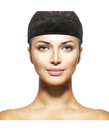 2 Pack Adjustable Velvet Wig Bands - Black and Brown - Buy Online on GoSupps.com