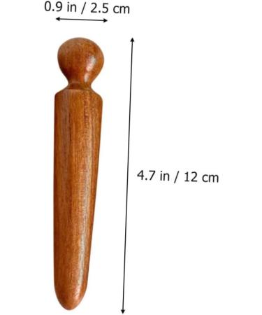 Buy BUIFULSIC 3-in-1 Foot Massager | Reflexology Acupressure Tool | Deep Tissue Thai Massage Roller Red Pear Wood - Buy Online on GoSupps.com