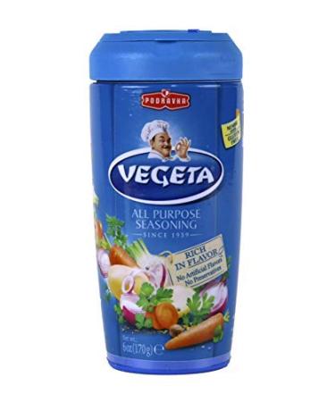 Podravka Vegeta Seasoning Shaker No MSG, 6 Ounce (170 g)