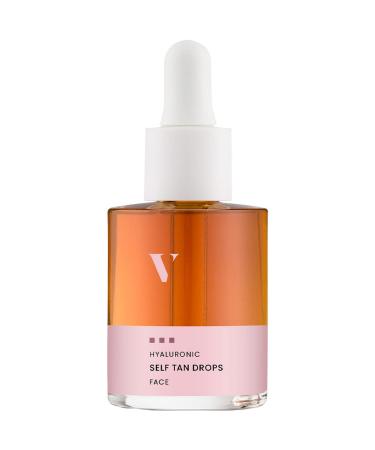 VENICEBODY Hyaluronic Self Tan Drops | Made in Germany | Self Tanner Face | concentrate to mix into facial care with anti-aging effect  for an individual tan