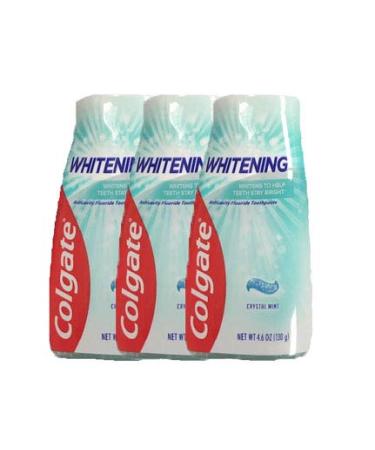 Colgate Whitening Crystal Mint Liquid Toothpaste 4.6-Ounce (3 Count) Mint 4.6 Ounce (Pack of 3)