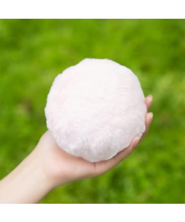 Large Jumbo Peach-Shaped Fluffy Makeup Sponge - Portable Cosmetic Applicator for Face & Body (10.2 cm) - Ideal for Smooth Blending - Buy Online on GoSupps.com