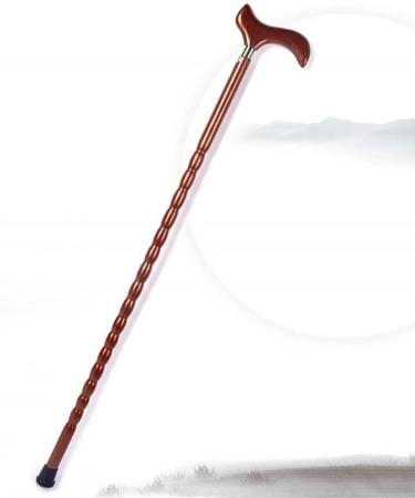 Wooden Cane Solid Walking Stick Wooden Cane Household Old Man Walking Stick Long Handled Crutches Out Walker Walking Stick Red for Elderly Seniors (Color : Red) - Buy Online on GoSupps.com