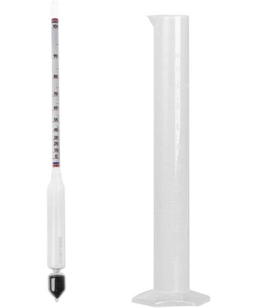 jackyee Hydrometer Tester Vintage Measuring Bottle Set Tools Alcoholmeter Alcohol Meter Clear - Buy Online on GoSupps.com