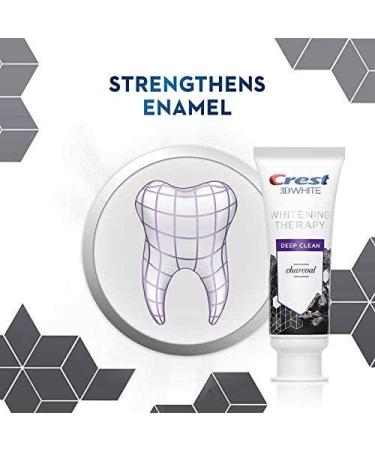 Crest 3D White Charcoal Fluoride Toothpaste - Whitening Therapy & Invigorating Mint, 4.1 oz - Buy Online on GoSupps.com