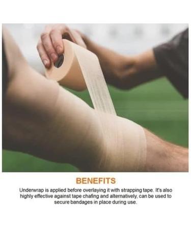 MuscleFix Rigid Tape 3.8cm x 13.7m | Ankle & Wrist Joint Support | Non-Elastic Strapping & Blister Prevention | Buy Internationally - Buy Online on GoSupps.com
