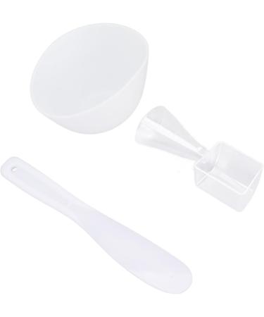 Face Bowl Set Washable Evenly Apply Face Mixing Bowl Set Measuring Spoon Silicone Skin Friendly for Clay for Home Use - Buy Online on GoSupps.com