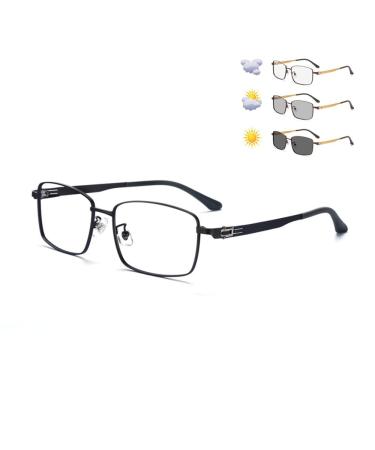 Reading Glasses Photochromic Comfortable Fashionable Ultra Light Men Women Business Presbyopic Glasses Elderly