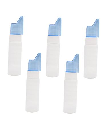 FRCOLOR 5pcs 70ml Nasal Spray Device Plastic Spray Bottles Sprayer Perfume Container Nasal Drugs Containers Mini Nasal Sprayer Nasal Spray Holders Nasal Spray Bottle Empty Drug