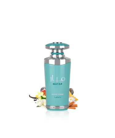 Lattafa Mayar Natural Intense Eau de Parfum Spray for Women 3.4 Ounce 3.4 Fl Oz (Pack of 1) Fruity - Buy Online on GoSupps.com