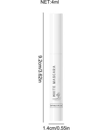  Niesel White mascara expandable and curling volume lifting eye mascara for women | for women and girls for everyday use parties work special occasions and weddings - Buy Online on GoSupps.com