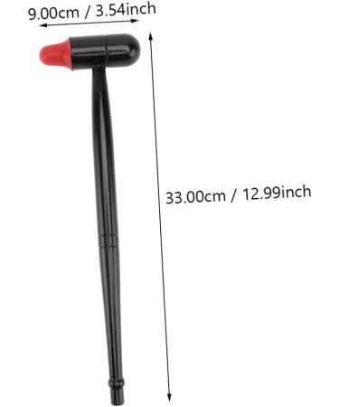 Minkissy 2-Piece Massage Hammer Set | Body Massager & Stress Relief Tools | Manual Muscle Massage Sticks | Effective Wooden Massage Device - Buy Online on GoSupps.com