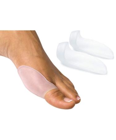 medosan Hallux Valgus | Hallux protection | set of 2 | economy pack | left & right | soft gel | universal size