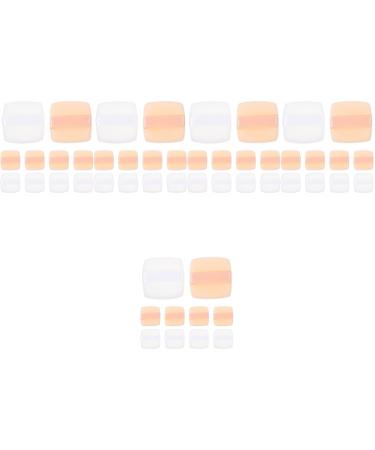 FRCOLOR 50 Pcs Square Puff Girl Makeup Puffs Powder Puff Beauty Tools Body Powder Portable Breathable Puffs Puff Powder Foundation under Mini Decor Flannel Makeup Pad Face