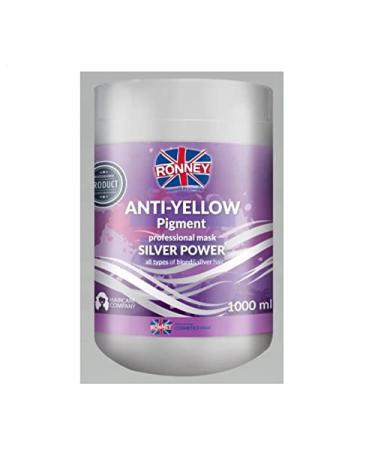 Ronney Ronney Silver Anti-Yellowing Mask for Cool Blonde Tones 1000ml
