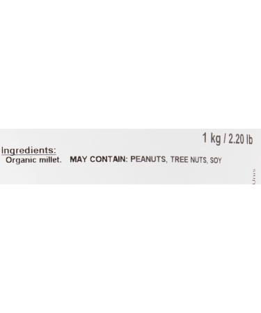 Yupik Organic Millet Seeds Hulled 1 kg 6 Count Gluten-Free Non-GMO Kosher Vegan Raw Salt-Free Plant-Based Protein Source of Fiber & Iron Ideal for Recipes Side Dishes Salads & More 6 kg - Buy Online on GoSupps.com