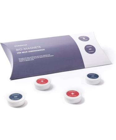 Tri.Balance Bio-Magnets | Therapy Magnets Set of 4 | Enhance Life Energy with Easy Instructions - Buy Online on GoSupps.com